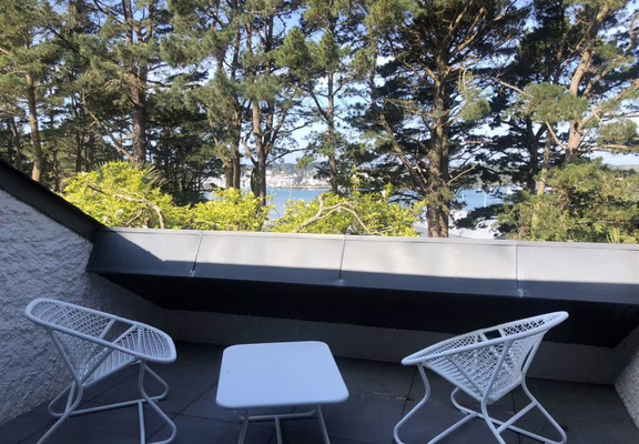 vue de l_une des terrasse premier étage