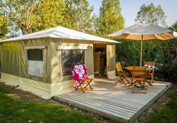 Bungalow toilé