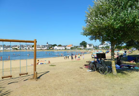 Plage des enfants - 2 - Etel - Morbihan Bretagne Sud