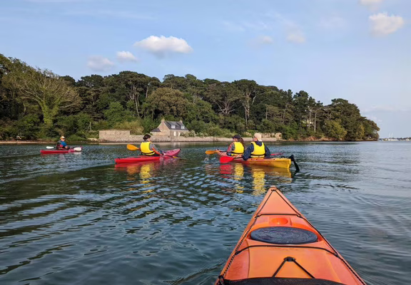 Varech_Kayak_10_Randonnée accompagnée à Pen er Men Arradon