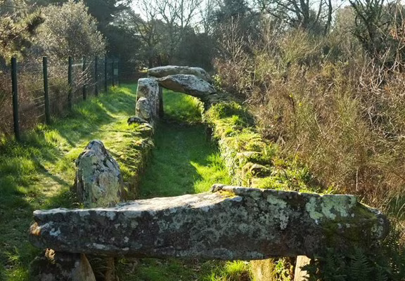 Allée couverte de Mané Roullarde La Trinité sur Mer - Morbihan Bretagne sud (3)