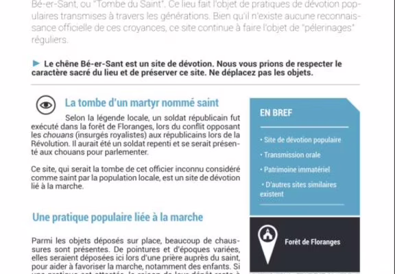 Chêne Bé-Er-Sant (Tombe du Saint)