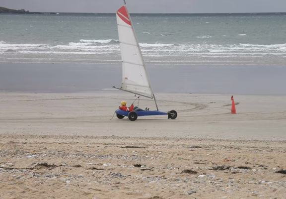 Char à voile à proximité